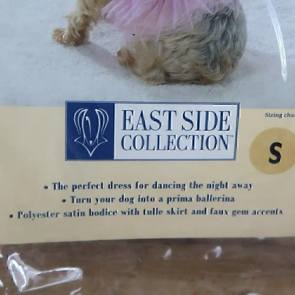 EAST SIDE COLLECTION PINK TUTU PARTY BALLERINA DRESS SIZE SMALL